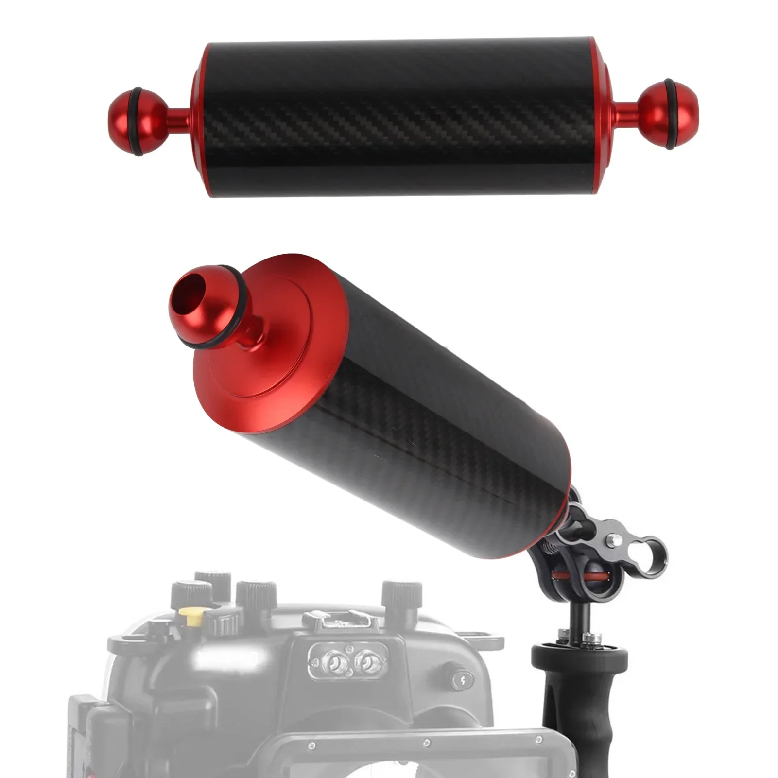 

Плавающий рычаг из углеродного волокна, удлиненный аксессуар для подводной съемки, 8 дюймов