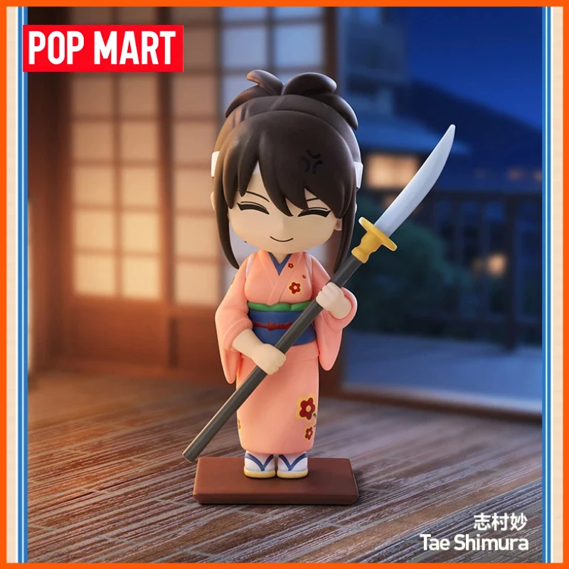 

POP MART НОВИНКА: Серия Gintama «Добро пожаловать в YORUZUYA» — Коллекционная фигурка в слепой коробке, аниме-декор, игрушка-сюрприз, подарок на день рождения