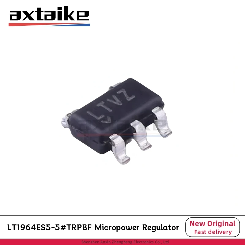 

LT1964ES5-5#TRPBF LTVZ SOT23-5 LT1964ES5-5 LT1964 200mA Low Noise Low Dropout Negative Micropower Regulator IC