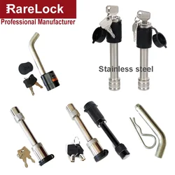 Trailer Key Lock Trailer Pin Arm Yacht SUV RV ATV UTV Truck Car Lock Accessories Auto Parts DIY Rarelock MS449 G
