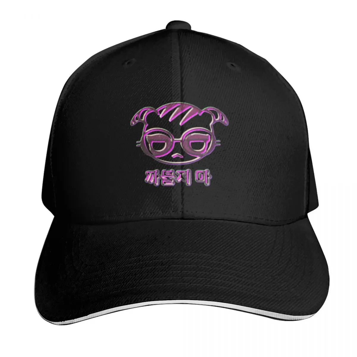 Dokkaebi, Joonghyuk Baseball Cap Six Panel Structured Crown Sun Protection UPF 50+ Breathable Mesh Back