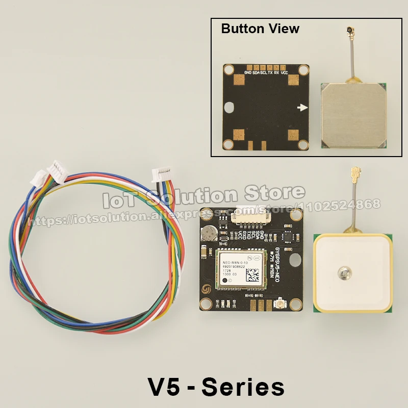 NEO-M8N 6M M9N M8T F10N NEO 6M M8N Galileo BDS GPS GNSS Module with Active Antenna GY-GPSV3 GPS6MV2 GYGPSV6 NEOM8N NEOM9N NEOM8T