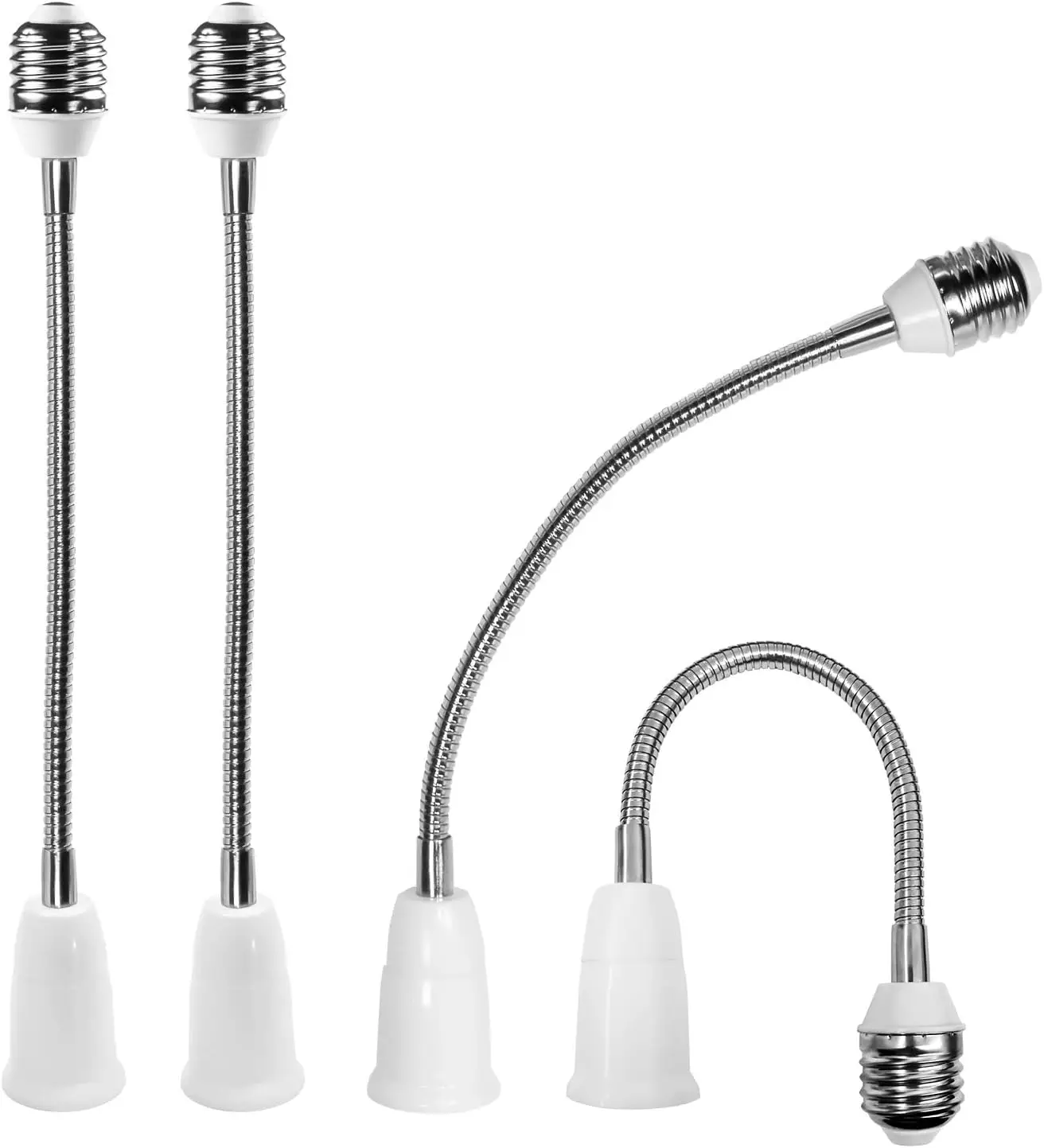 

E27 to E27 Lamp Holder Converter Base E27-E27 Screw Converter Hose Extension Lamp Holder LED Universal Conversion Lamp Socket