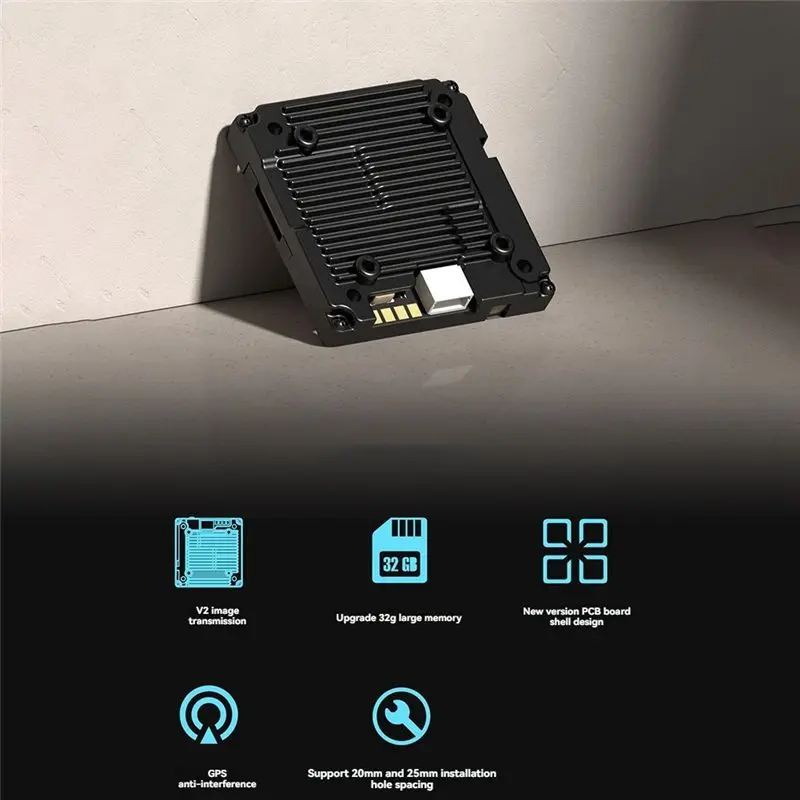 Ingenious-For FPV Walksnail Avatar HD Pro Kit 32G VTX With Gyroflow 4Km Range 22Ms Low Latency For Avatar Goggles FPV Drone