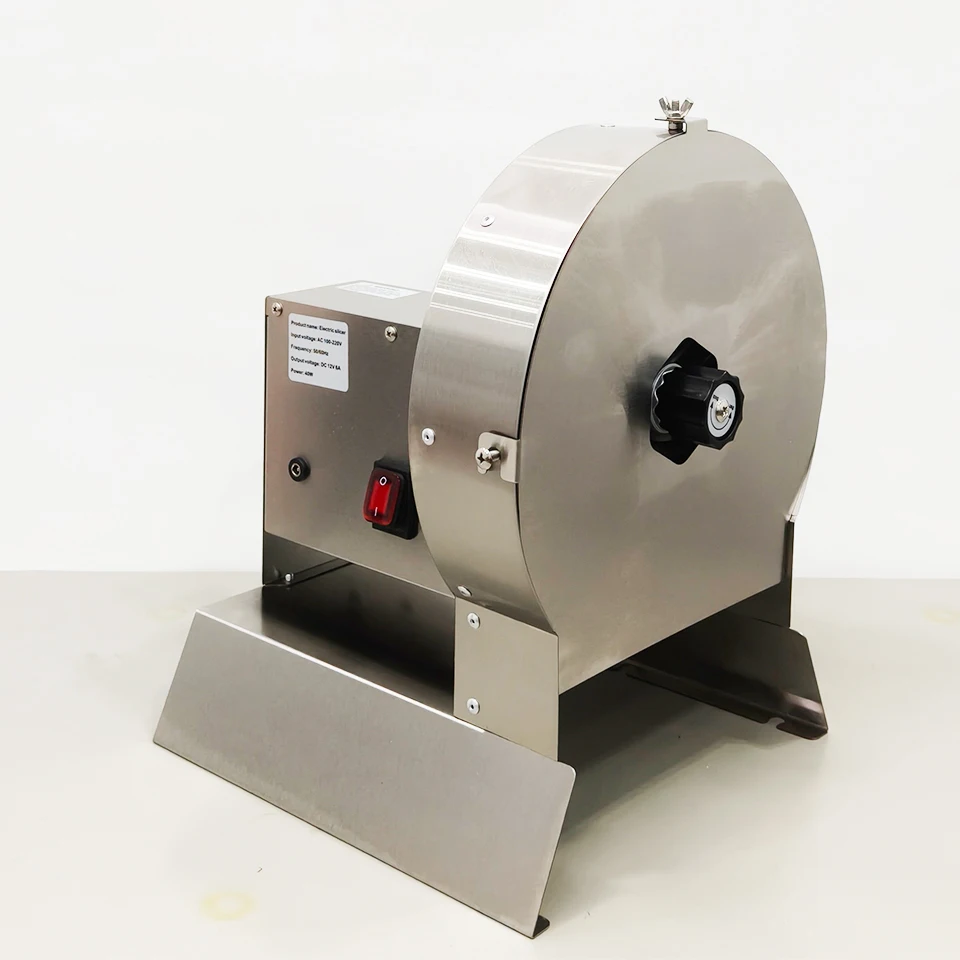 SL06 Professional Electric Vegetable Slicer Precision 0.2 To 12mm Adjustable Cuts For Commercial Kitchens