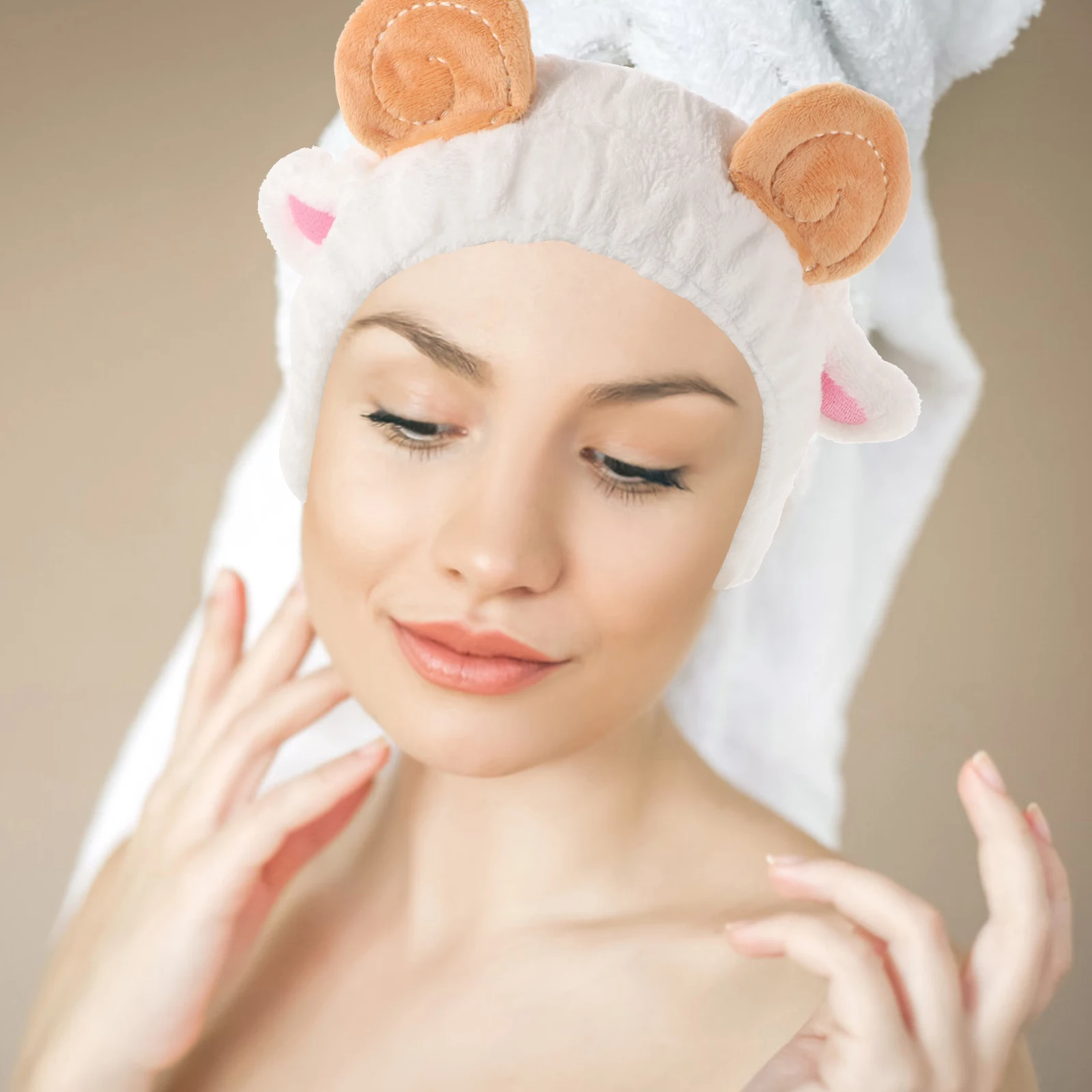 

Skincare Headbands Women Washing Face Foldable Spa Makeup Hair Band Bathing Facial Cleansing Tools Soft Edge Fits All