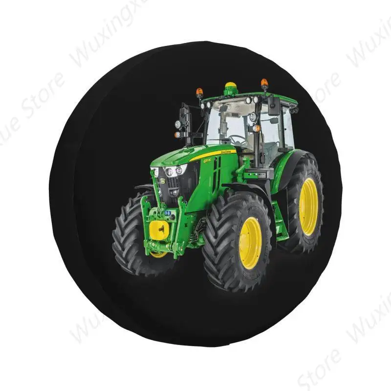 

Custom Tractor Spare Tire Cover for Toyota RAV4 Prado 4WD 4x4 SUV Car Wheel Protector 14" 15" 16" 17" Inch