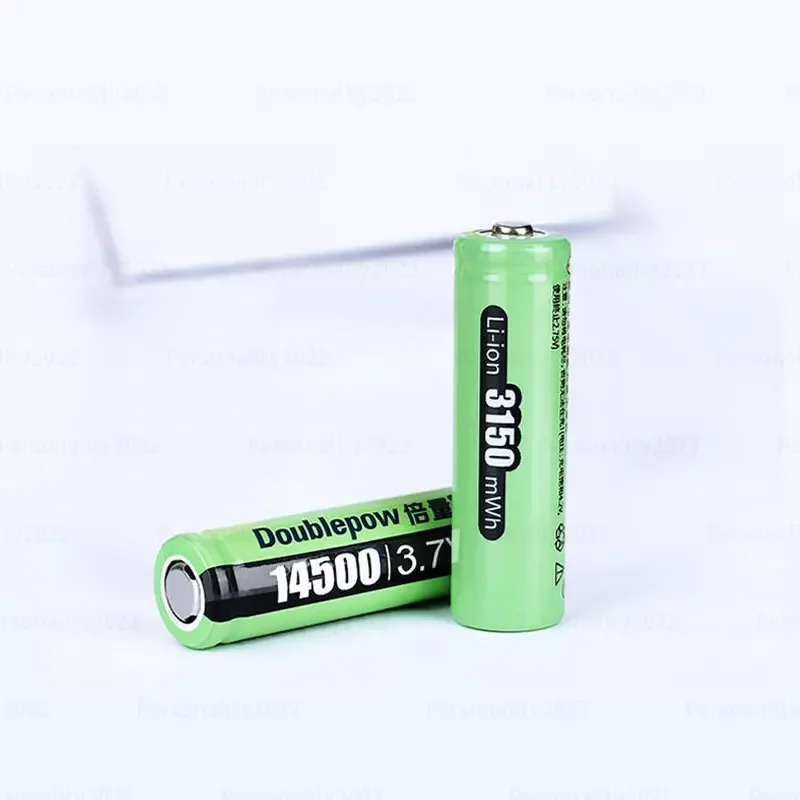 14500 3.7V AA Rechargeable Lithium Battery  No. 5 3150mWh Batteries for Electric Toothbrush Cell Toy + USB Single Slot Charger