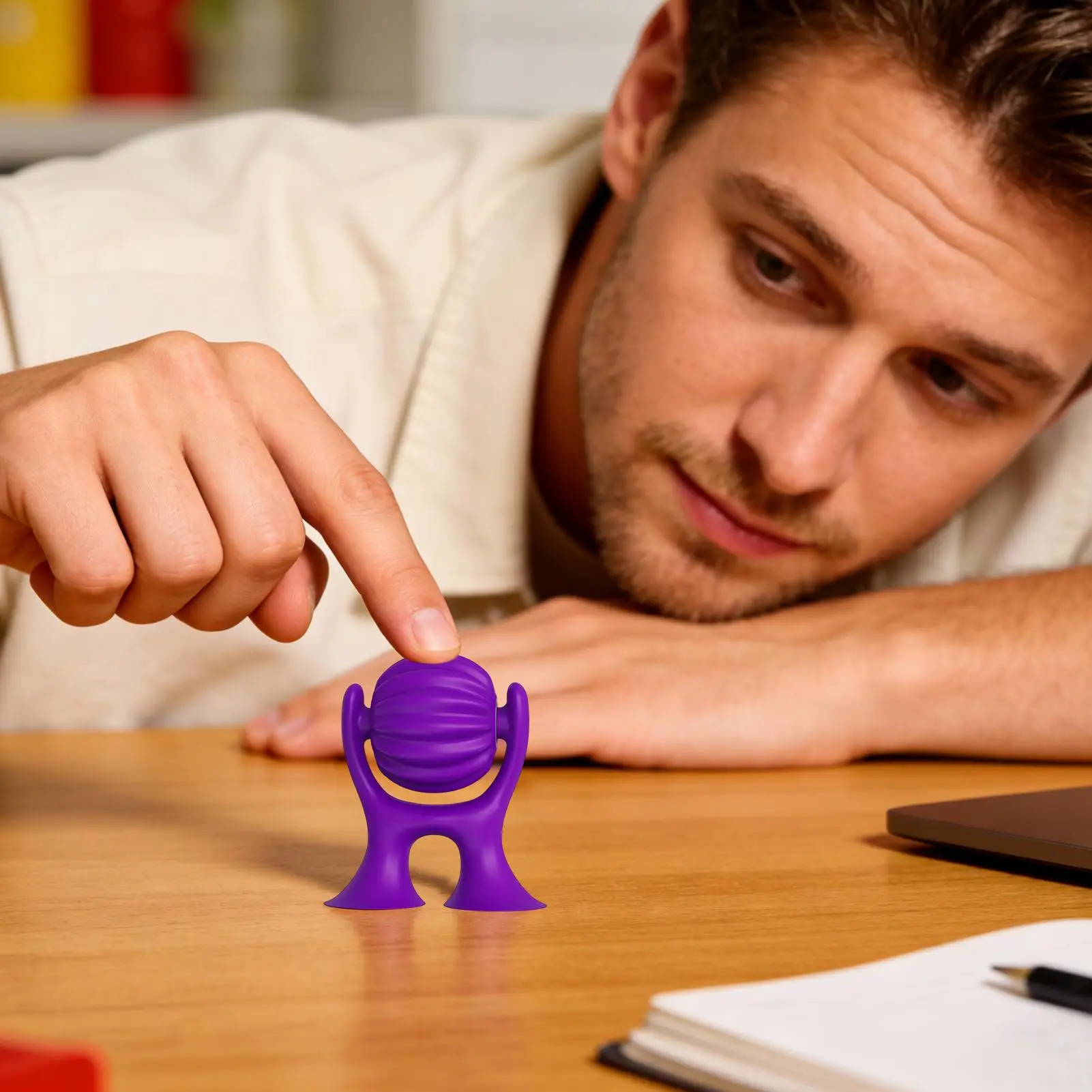 Zabawki do kąpieli na przyssawkach 2 sztuki Obrotowe sensoryczne zabawki antystresowe Teksturowane zabawki sensoryczne dla dzieci i nastolatków do wanny, na stół, do domu i podróży