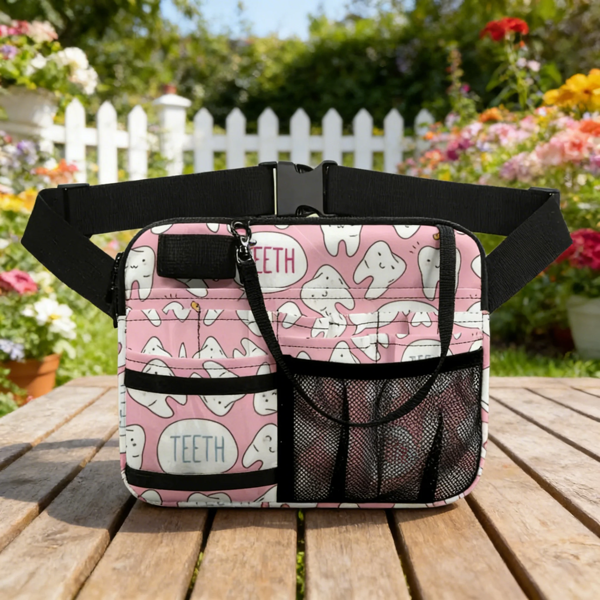 

Lockable Pocket Nurse Fanny Pack Medical Waist Bag for Valuables