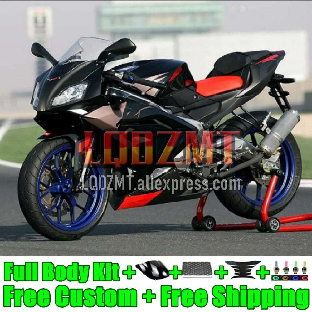 Injection For Aprilia RS4 RS-125 RSV125 RS 125 14No.1 black stock RS125 2012 2013 2014 2015 2016 125RR 12 13 14 15 16 Fairing