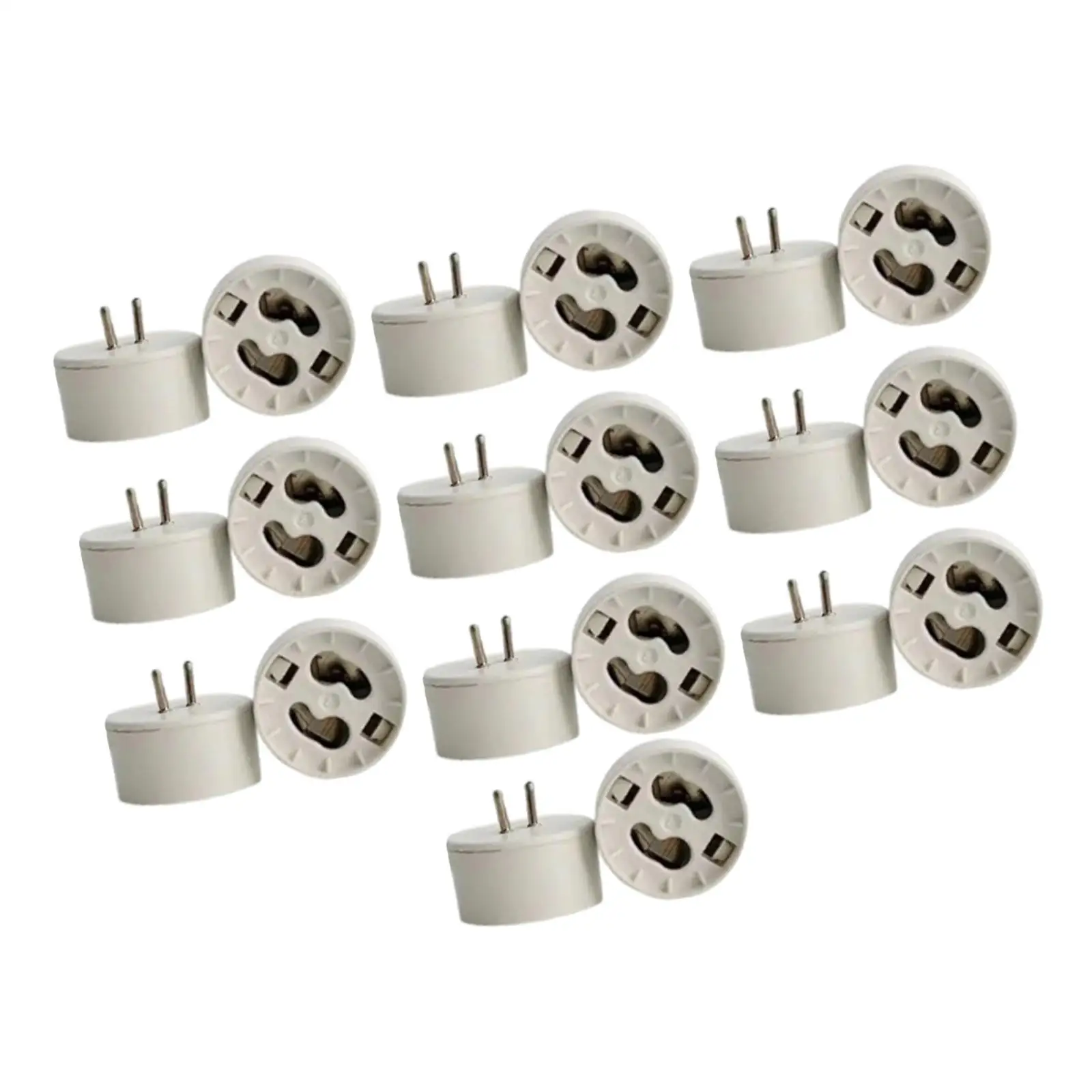 Light Socket Conversion Tool MR16 to GU10 Lamp Base Adapter Plastic Holder for Home Office Lighting