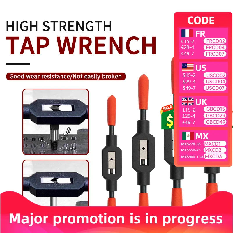 Hand Tap Wrench Scr…