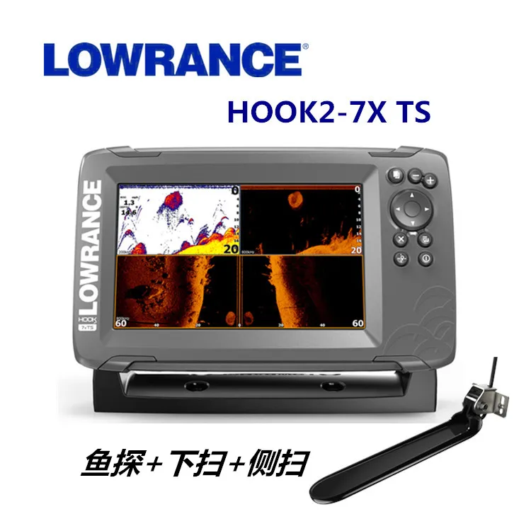 LowranceHOOK2-7X marine sonar fish finder sea fishing raft fishing high definition water depth reef positioning
