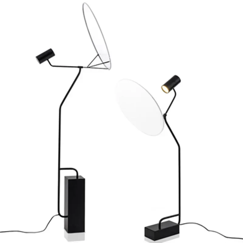 Postmodern, simple, creative, fashion, floor lamp, radar, projection, floor lamp, clubhouse, model room
