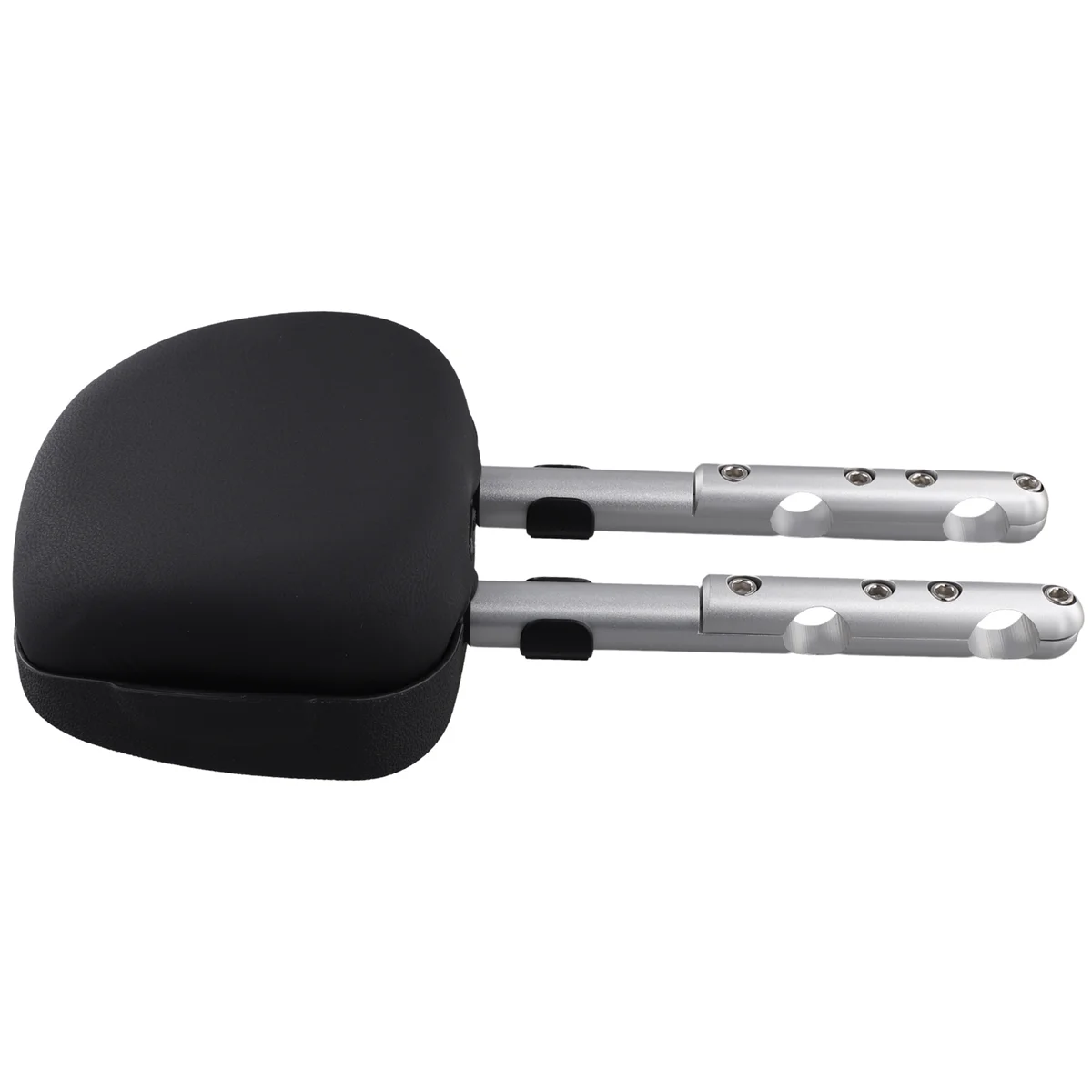 

ABYI-Motorcycle Rear Backrest Support Bracket for VESPA Silver & Black