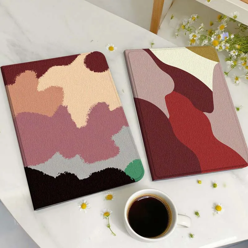 

Colorful Abstract Cloud Pattern Tablet Case For Huawei Honor MatePad MediaPad Air 5 6 7 11 V6 V7 V8 V9 X9 X8 T10 T10s C5e T5