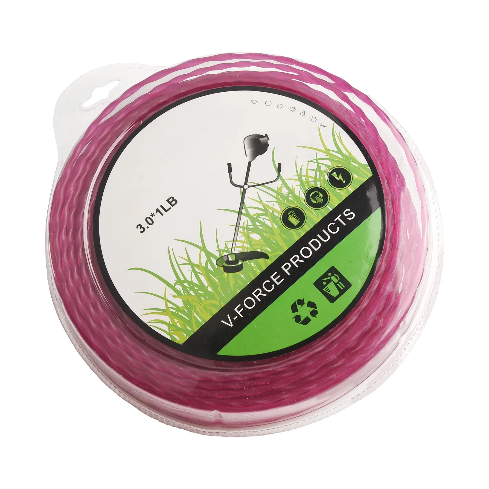 Garden 3mm 75M Replacement Trimmer Line Trimmer Line Spool Precise Cutting Professional Grass Trimmer Brushcutters