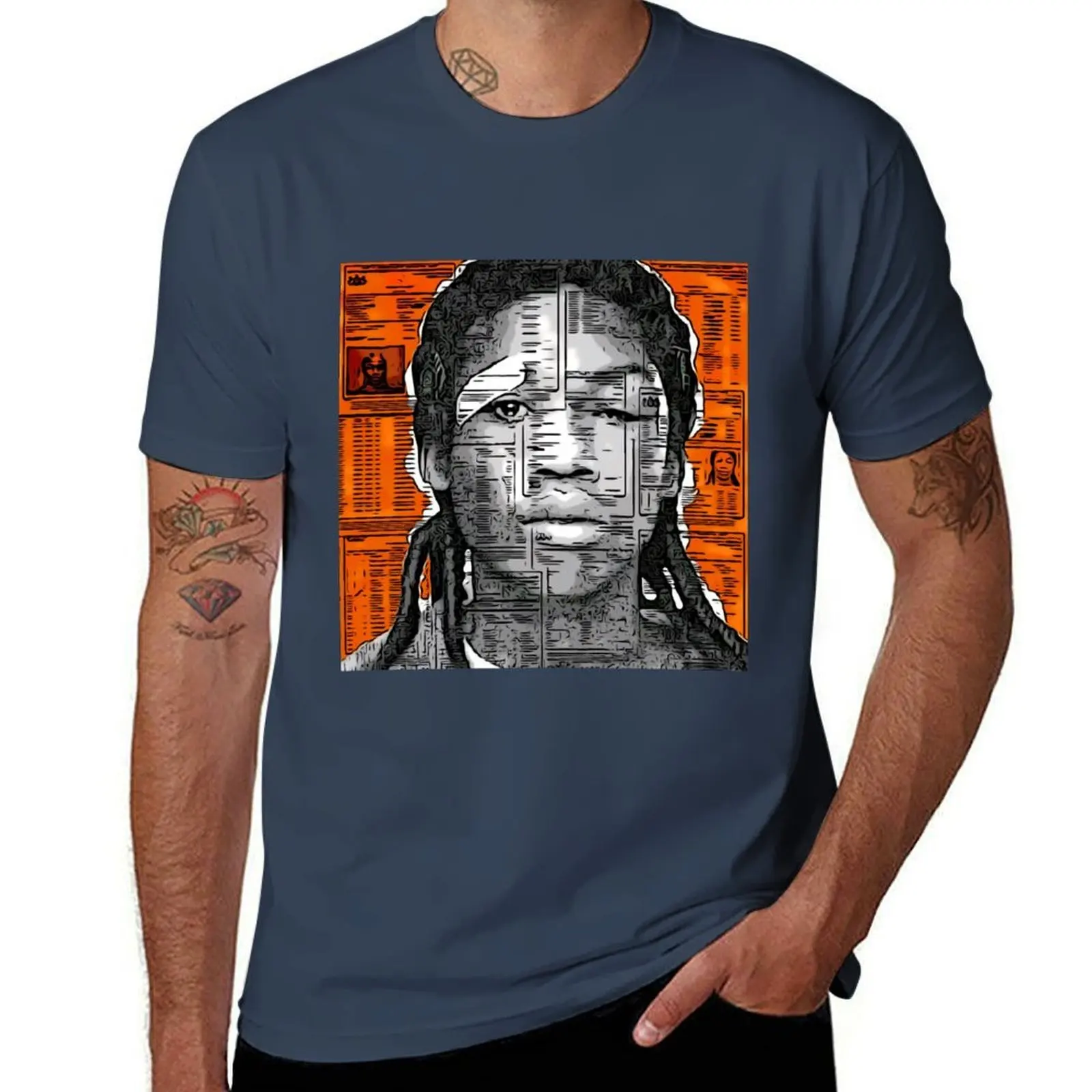 

Meek Mill Cartoon Album Cover T-Shirt t shirts for man cotton soft essential t shirt T-Shirt