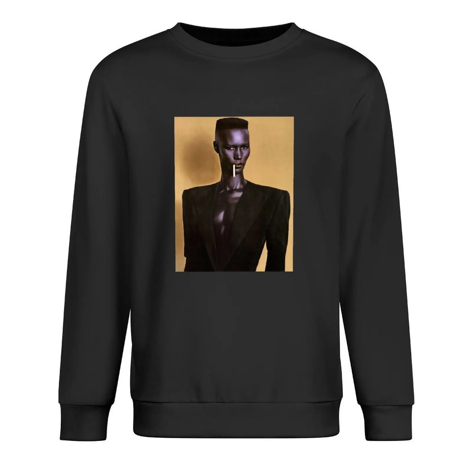 

Grace Jones Pullover korean clothes tracksuit men clothes anime clothing sweatshirt
