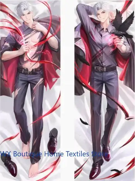 

Аниме Love And Deepspace Sylus Сексуальная Dakimakura Hing Чехол для тела Otaku Loli Подушка Чехлы