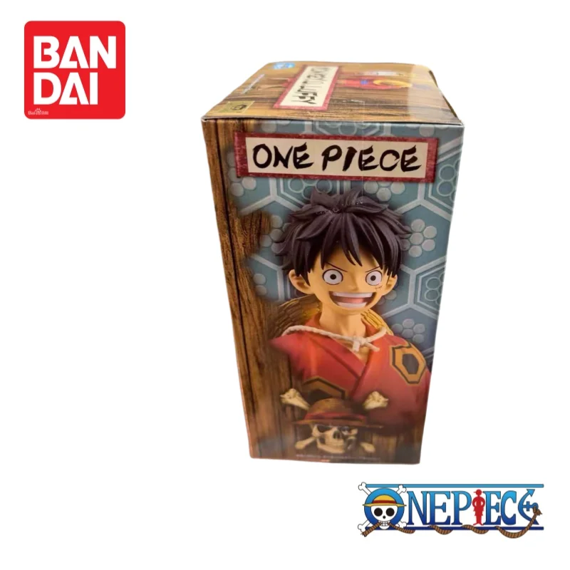 

Bandai Banpresto One Piece Original In Stock Monkey D Luffy Action Figure Model Anime Merchandise 100% Genuine Holiday Gifts