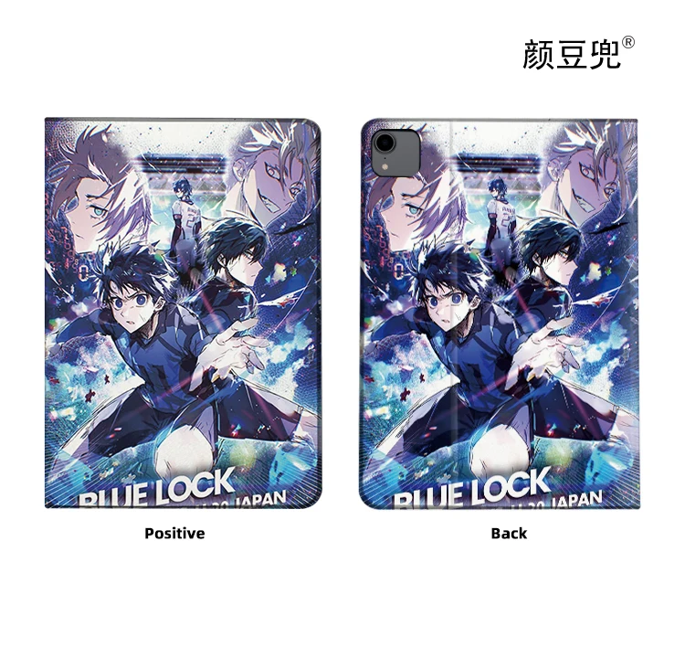 BLUE LOCK Anime Isagi Yoichi For iPad Air 45 Mini 5 6 Case Luxury Silicone For Pro 12.9 11 For iPad 10th Protective  Pro13 11 in