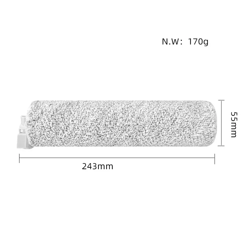 Soft Fluffy Brush Roll Hepa Filter For Xiaomi Mijia ShunZao H100 Pro Wet and Dry Robot Vacuum Cleaner Part Accessories Spare Kit