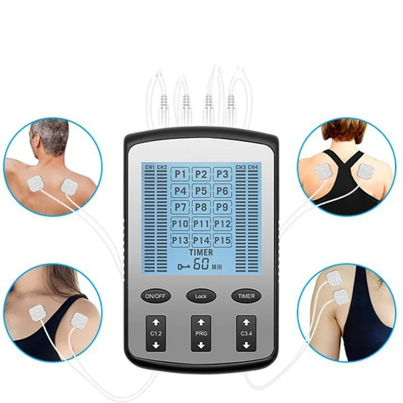 Elektrische Zehner Muskels timulator ems Akupunktur Körper massage digitale Therapie Abnehmen elektro mechanischen Stimulator Pionier Massa