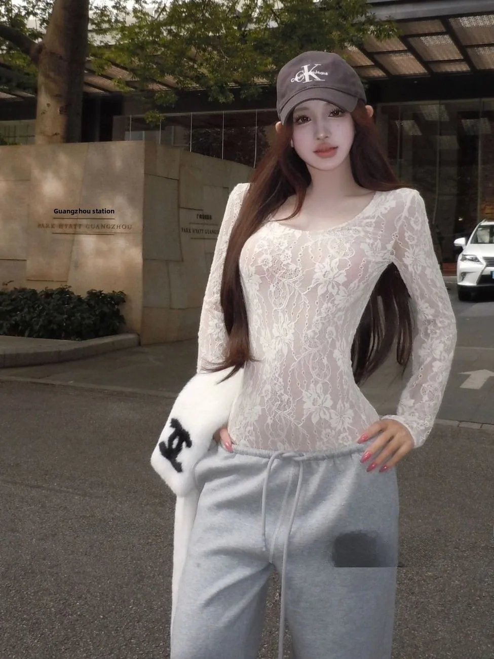 

Slimming Long Sve Lace irt Women's Faionable Base Layer Top Sexy Girl T-irt Winter New Sle Inner Wear Base irt
