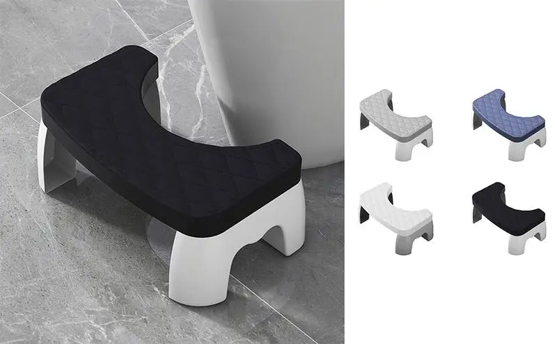 

Portable Squatting Poop Foot Stool Toilet Assistance Steps For Home Apartment Chair Step Foot Pad Step Bath Small Board