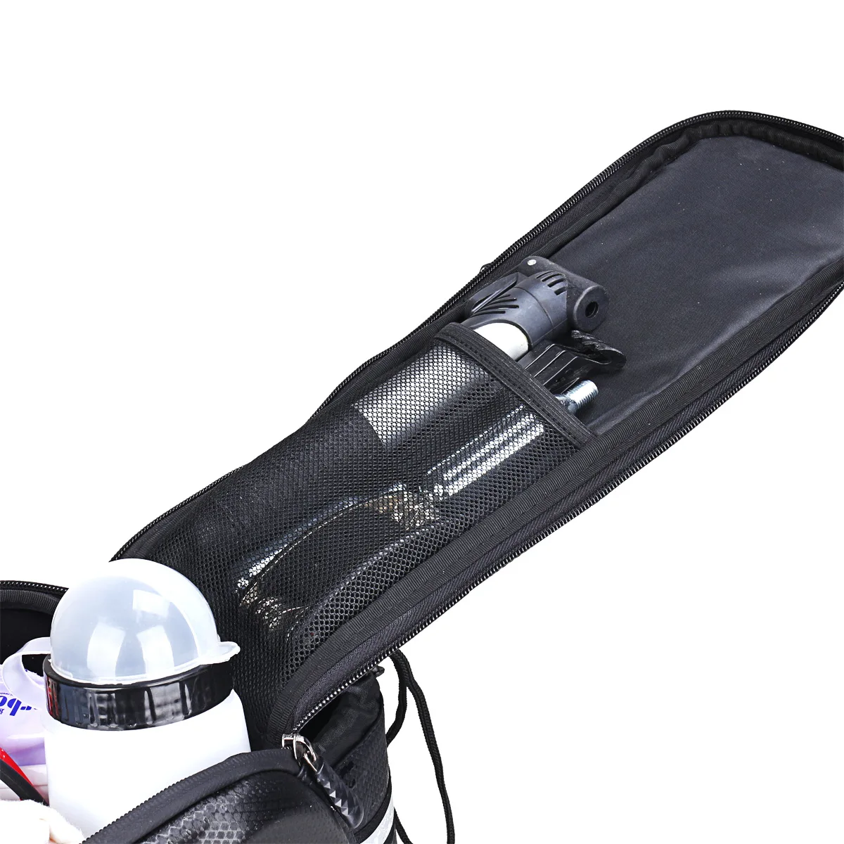 Bicycle Saddle Bag Large Capacity Bicycle Carrier Bag Tail Rear Bike Bags Bike Trunk Luggage Shoulder Handbag Waterproof Pannier