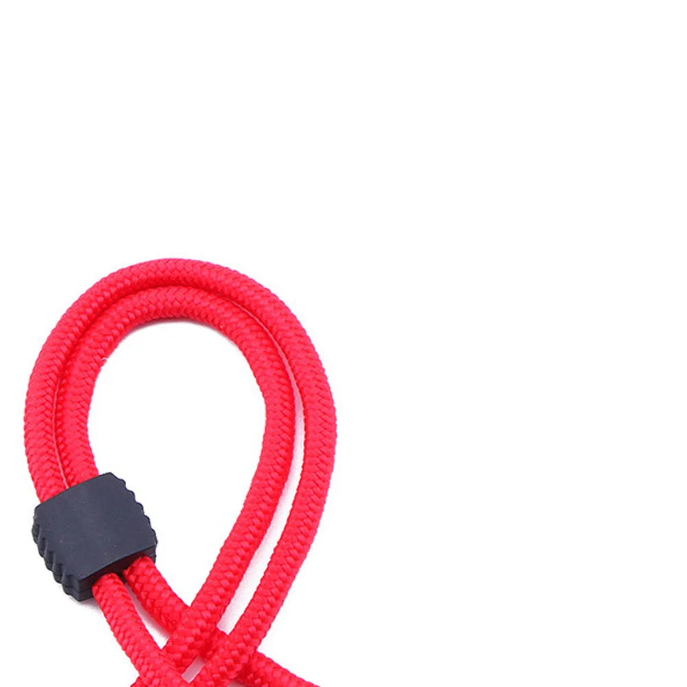 5 stuks stroefheid brillenketting verstelbare zonnebrilriemhouder rood blauw zwart bruin groen geschikt voor wandelen vissen