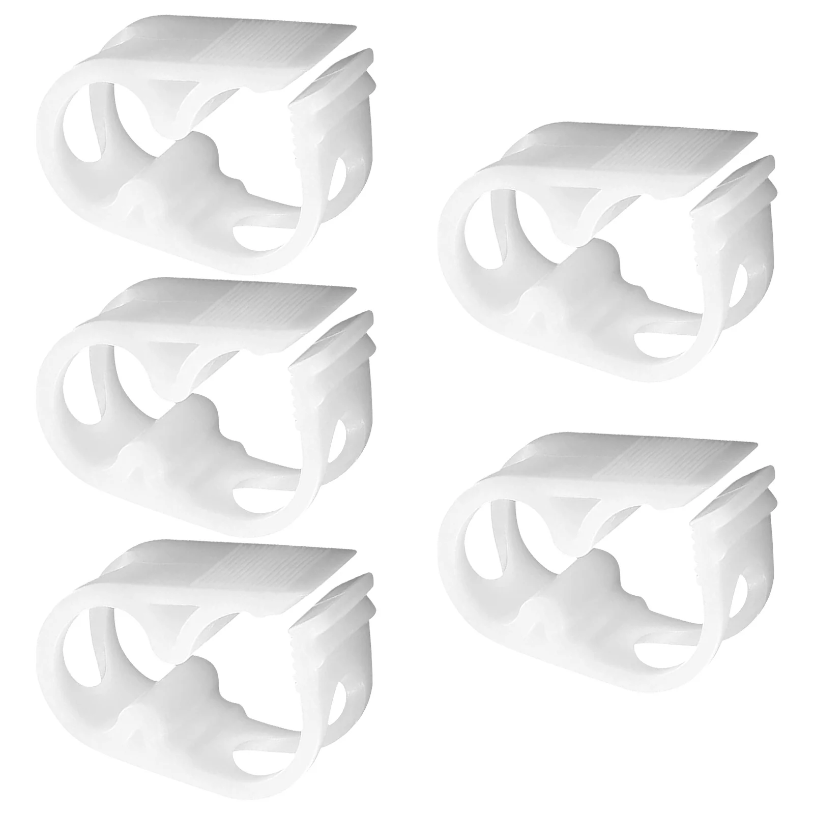 

5Pcs Tube Clamp Plastic Clamps for Hose Flow Regulation and Shut Off Siphon Tube Clip Wine Maker Garden Irrigation System Use