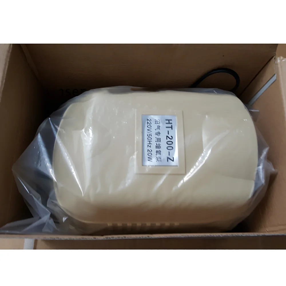 

220V Firedamp Booster Pump Electric Oxygen Increasing Pump Electromagnetic Air Pump 20W 25Kpa 1.8M3/H Biogas Pump