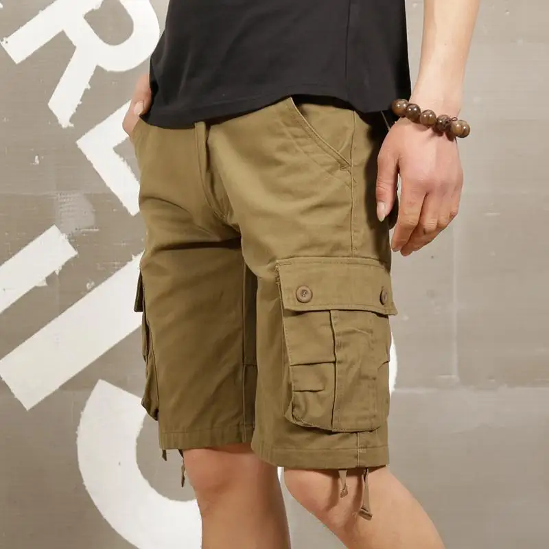 Outdoor Sex Open Crotch Erotic Cargo Pants Summer Shorts Casual Sports Breeches Loose Plus Size Men's Clothing Basketball Short