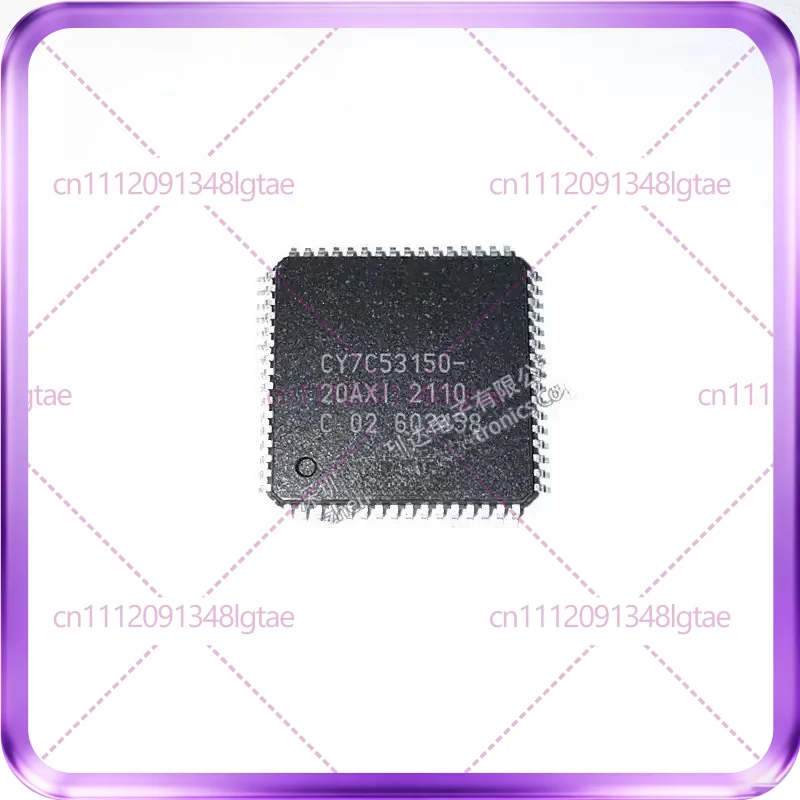 1-5Pcs New Original CY7C53150-20AXI CY7C53150 Packaging QFP64 Microcontroller Chip