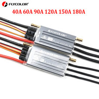 FLYCOLOR KREKEN Boat ESC 40A 60A 90A 120A 150A 180A Waterproof 3-6S 6V/7.4V BEC 2-way 32-bit Brushless Speed Controller for RC