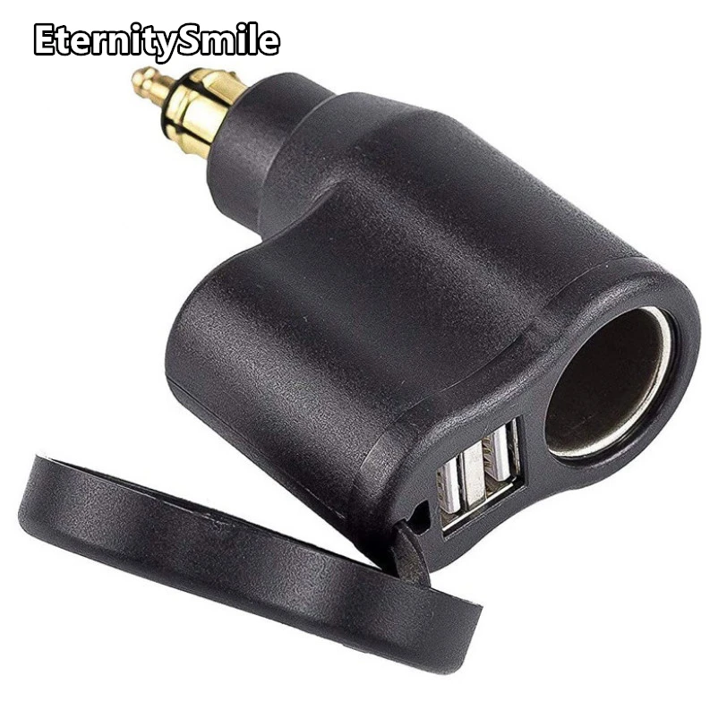 

Motorcycle cigarette lighter dual USB car charging cigarette lighter multi-purpose vehicle waterproof 12-24V