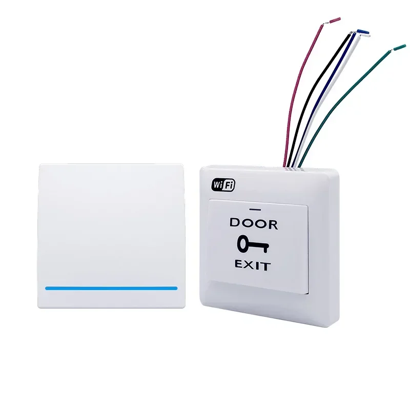 Corui WIFI sistema de Control de acceso de puerta inteligente interruptor Tuya Smart Life App Control remoto inalámbrico botón de soporte Manual