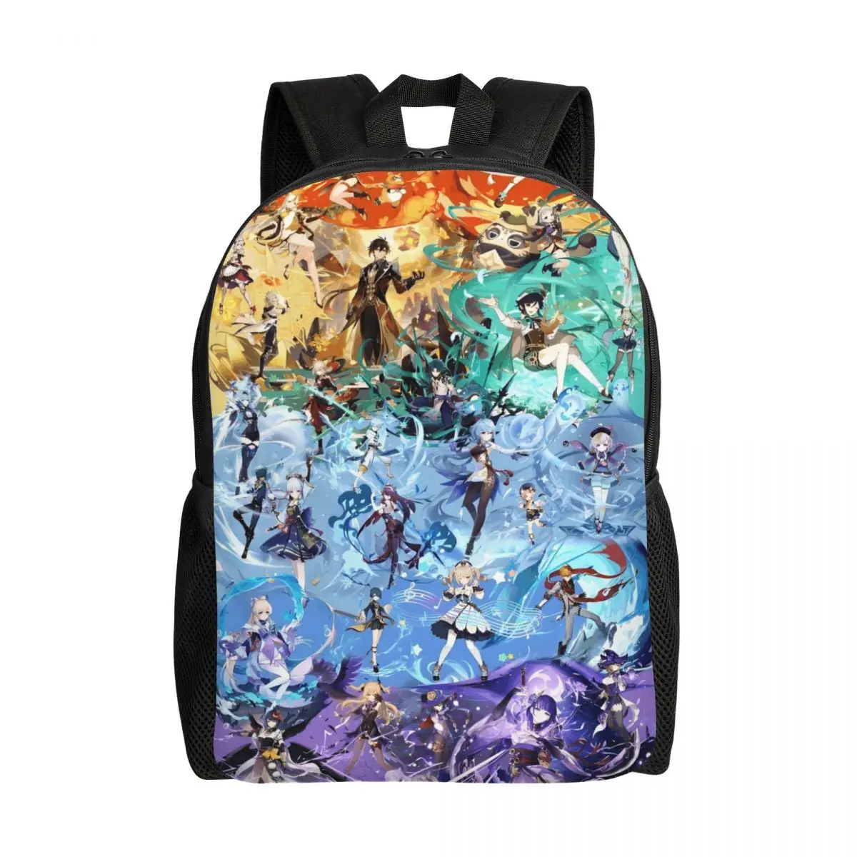 

Customized G-Genshines Cartoon Mangas Travel Backpack Men Women School Computer Bookbag College Student Daypack Bags