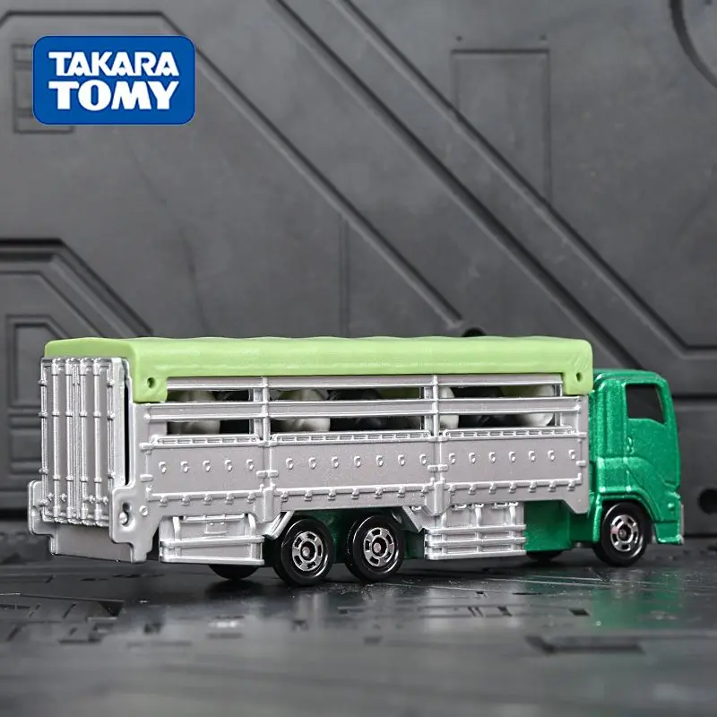 โมเดลรถขนส่งโลหะใหม่ Takara Tomica แบบยาวแบบไม่มี #139