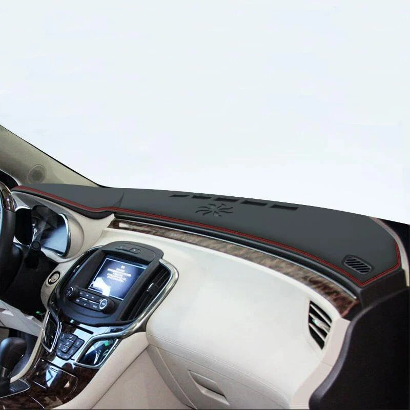 Кожаный чехол на приборную панель, антибликовый коврик для Buick LaCrosse 2008, 2009, 2010, 2011, 2012, 2013, 2014, 2015