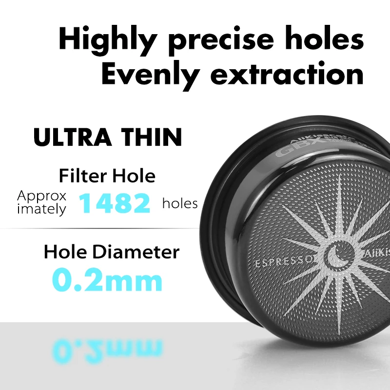 AliKisscafe 51mm Coffee Bottomless Portafilter Naked for Delonghi La Specialista EC9555 EC9335 Espresso Accessories Barista Tool view 3