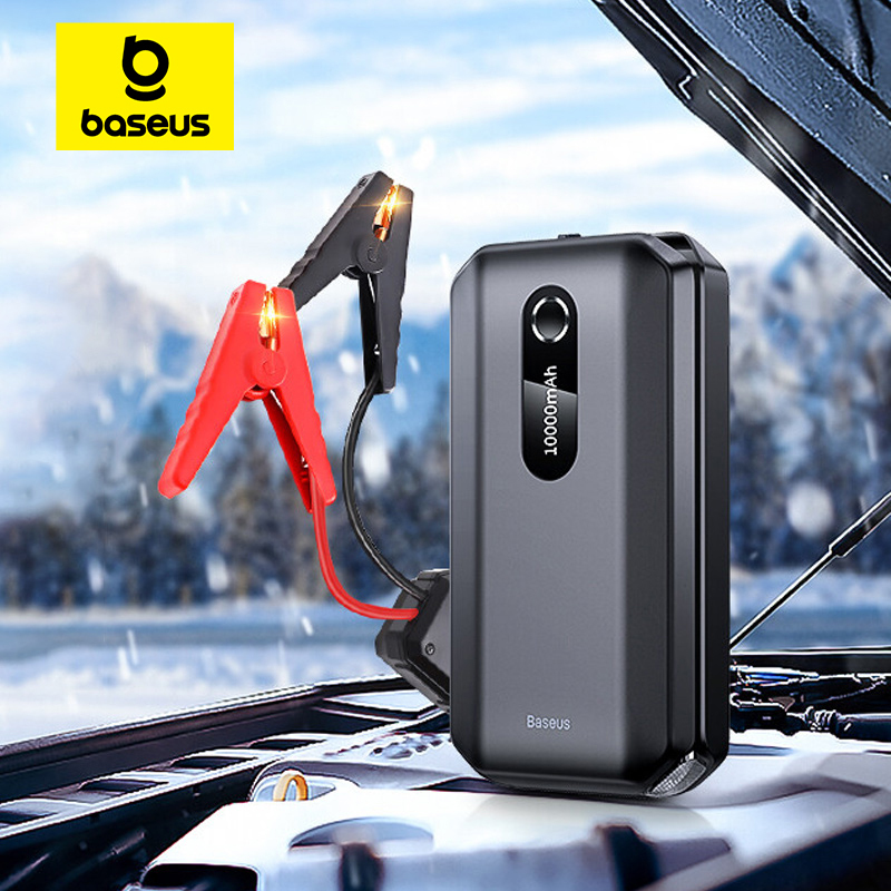  Baseus Air/Pro Car Jump Starter 1000A 10000mAh Jump Starter Power Bank for Car Battery Starting Device Emergency Booster 