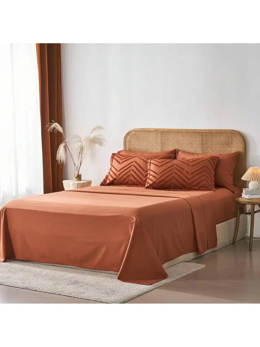 7-Piece Cozy Cut Flower Comforter Sets Queen - Soft Microfiber, Lightweight, Breathable - Twin/Full/Queen/King Summer Bedding - view 3