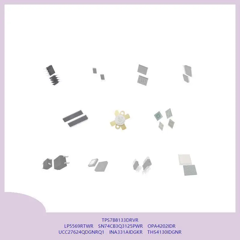 

TPS7B8133DRVR LP5569RTWR SN74CB3Q3125PWR OPA4202IDR UCC27624QDGNRQ1 INA331AIDGKR THS4130IDGNR