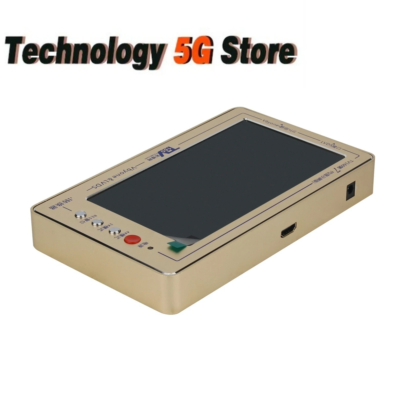 TV160 7세대 메인보드 테스터 도구 LCD 디스플레이 Vbyone LVDS-HDMI 호환 변환기 + 7 어댑터 보드