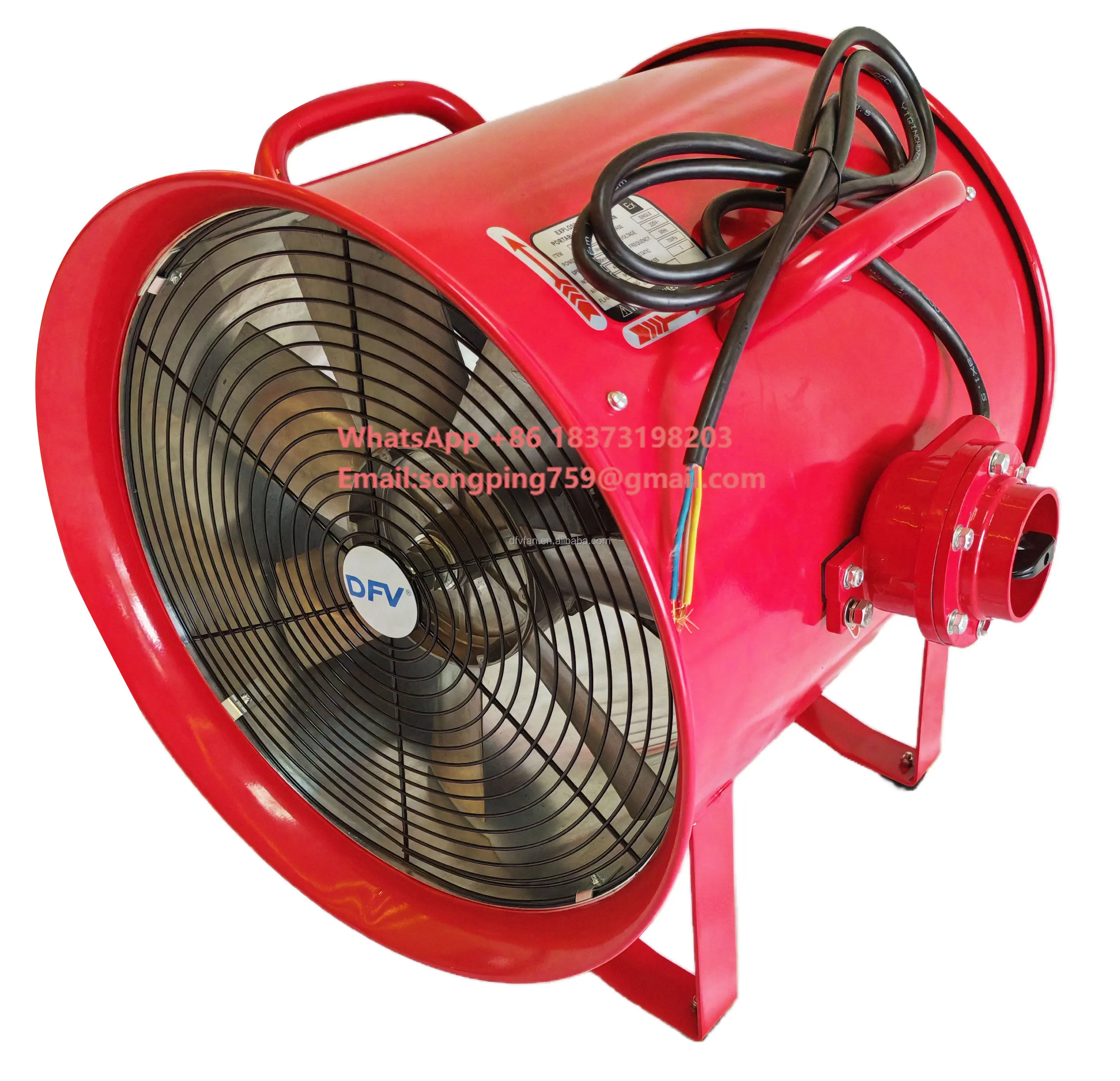 

16inch-20inch Explosion Proof Portable Industrial Blower Axial Blower Fan