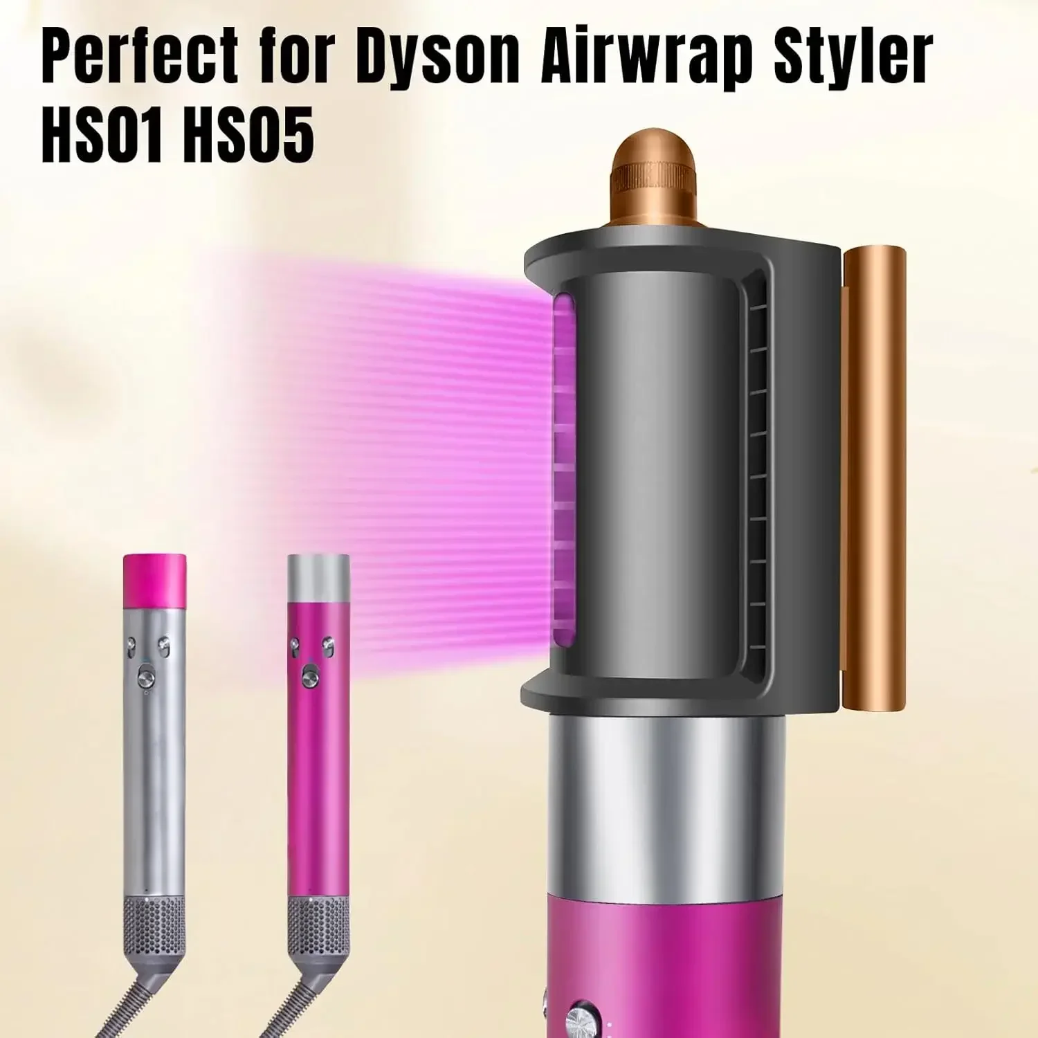 Dysza mocująca zapobiegająca lotowi do Dyson Airwrap wygładzająca suszarka akcesoria do dyszy prostowania włosów Dyson HS01/05